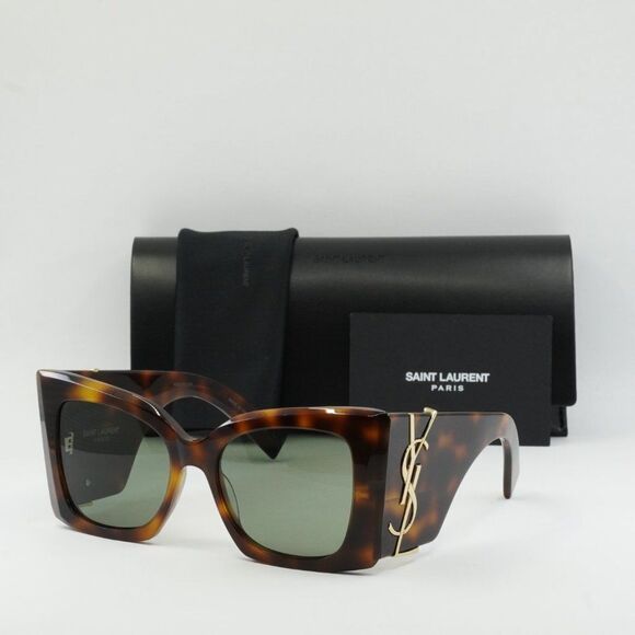 💯 NEW SAINT LAURENT SLM119 BLAZE 002 SUNGLASSES - Picture 14 of 14